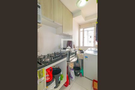 Cozinha e Área de Serviço de apartamento à venda com 2 quartos, 44m² em Estância Velha, Canoas