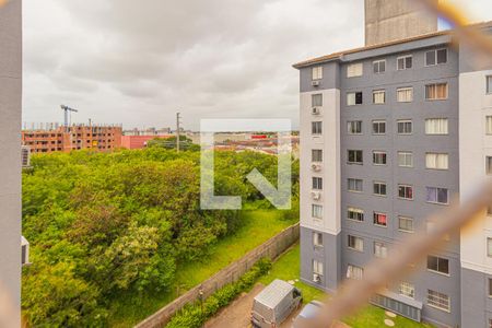 Vista/Sala/Cozinha de apartamento à venda com 2 quartos, 44m² em Estância Velha, Canoas