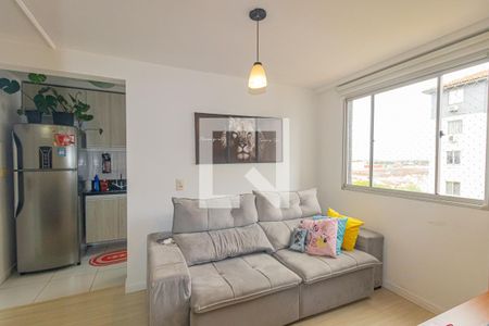 Sala/Cozinha de apartamento à venda com 2 quartos, 44m² em Estância Velha, Canoas