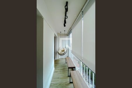 Varanda da Sala de apartamento à venda com 1 quarto, 40m² em Mooca, São Paulo