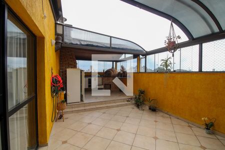 Varanda de apartamento à venda com 3 quartos, 140m² em Vila Indiana, São Paulo