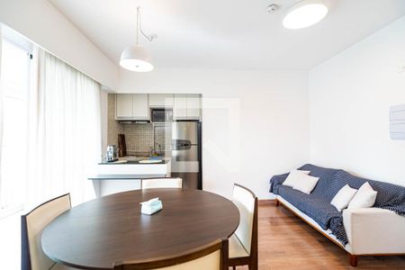 Sala de apartamento à venda com 2 quartos, 56m² em Bela Vista, São Paulo
