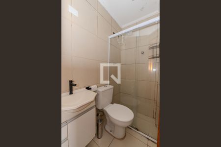 Banheiro de apartamento para alugar com 1 quarto, 32m² em Bela Vista, São Paulo