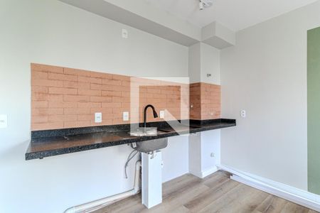 Cozinha de apartamento para alugar com 1 quarto, 33m² em Campos Elíseos, São Paulo