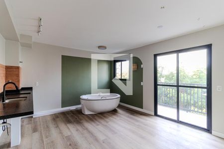 Sala de apartamento para alugar com 1 quarto, 33m² em Campos Elíseos, São Paulo