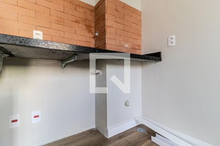 Cozinha de apartamento para alugar com 1 quarto, 33m² em Campos Elíseos, São Paulo