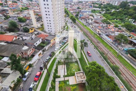 Vista da Sala/Cozinha de apartamento para alugar com 2 quartos, 32m² em Jardim Soares, São Paulo