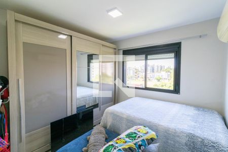 Suíte de apartamento à venda com 2 quartos, 60m² em Tristeza, Porto Alegre