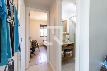 Corredor de apartamento à venda com 2 quartos, 60m² em Tristeza, Porto Alegre