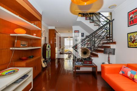 Sala de casa de condomínio à venda com 4 quartos, 550m² em Jardim Morumbi, São Paulo
