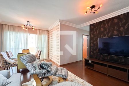 Sala de apartamento à venda com 3 quartos, 106m² em Jardim Chácara Inglesa, São Bernardo do Campo