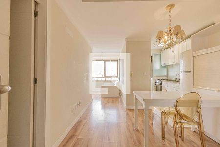 Sala de apartamento para alugar com 1 quarto, 45m² em Rio Branco, Porto Alegre