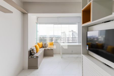 Sala / Cozinha de apartamento para alugar com 1 quarto, 32m² em Butantã, São Paulo