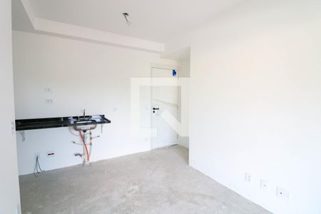 Sala / Cozinha de apartamento à venda com 2 quartos, 50m² em Santo Amaro, São Paulo