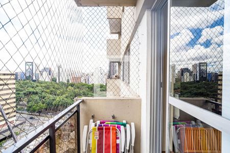 Sacada de apartamento para alugar com 1 quarto, 42m² em Cerqueira César, São Paulo