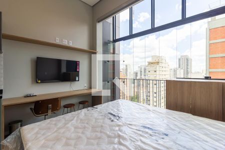 Kitnet/Studio de kitnet/studio para alugar com 1 quarto, 27m² em Cerqueira César, São Paulo