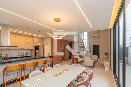 Sala de Jantar de casa de condomínio para alugar com 3 quartos, 287m² em Parque Olívio Franceschini, Hortolândia