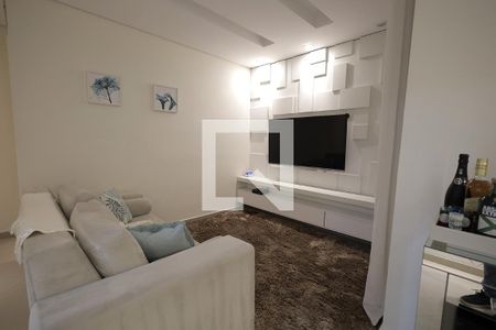 Sala de apartamento à venda com 2 quartos, 75m² em Campestre, Santo André