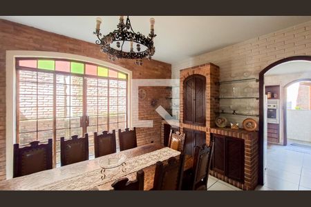 Sala de Jantar de casa à venda com 5 quartos, 328m² em Santa Tereza, Belo Horizonte