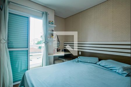 Quarto Suíte de apartamento à venda com 2 quartos, 54m² em Vila Assunção, Santo André