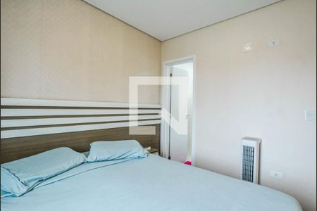 Quarto Suíte de apartamento à venda com 2 quartos, 54m² em Vila Assunção, Santo André