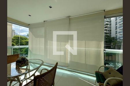 Varanda da sala de apartamento à venda com 2 quartos, 90m² em Botafogo, Rio de Janeiro