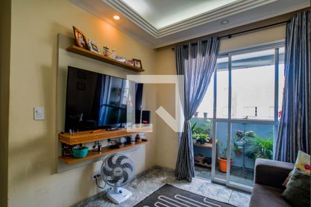 Sala de apartamento à venda com 2 quartos, 89m² em Vila Gilda, Santo André