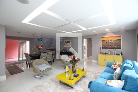 Sala de casa de condomínio à venda com 4 quartos, 600m² em Jacarepaguá, Rio de Janeiro