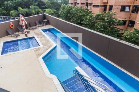 Vista da Varanda de apartamento à venda com 2 quartos, 68m² em Empresarial 18 do Forte, Barueri