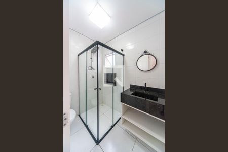 Banheiro  de apartamento à venda com 2 quartos, 134m² em Campestre, Santo André