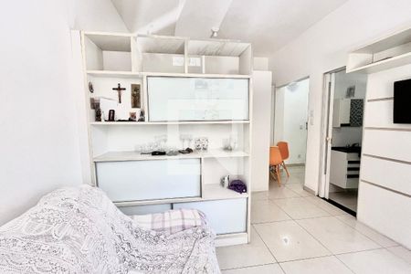 Sala  de apartamento à venda com 1 quarto, 28m² em Ipanema, Rio de Janeiro