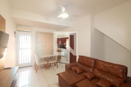 Sala de casa de condomínio para alugar com 2 quartos, 100m² em Campo Grande, Rio de Janeiro