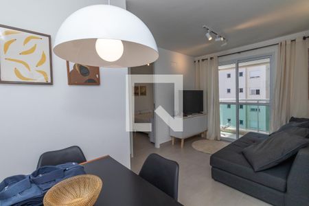 Sala de apartamento à venda com 1 quarto, 41m² em Barra Funda, São Paulo