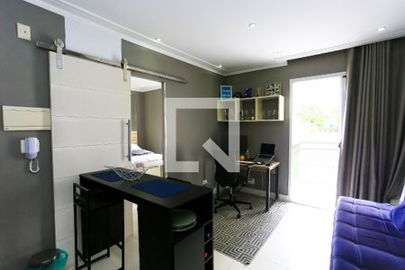 Sala  de kitnet/studio à venda com 1 quarto, 34m² em Parque Fernanda, São Paulo