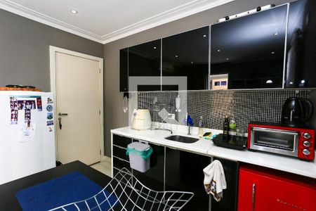 cozinha de kitnet/studio à venda com 1 quarto, 34m² em Parque Fernanda, São Paulo
