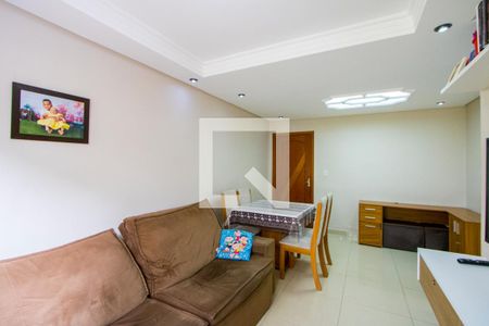 Sala de apartamento à venda com 2 quartos, 56m² em Parque Sao Vicente, Santo André