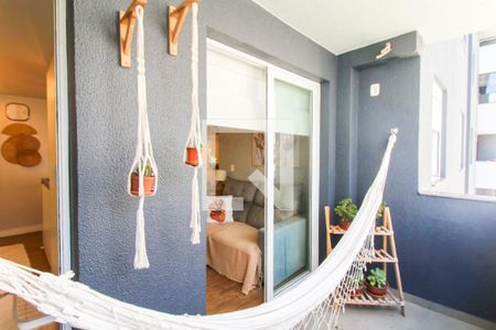 Varanda da Sala de apartamento à venda com 2 quartos, 53m² em Centro, Canoas