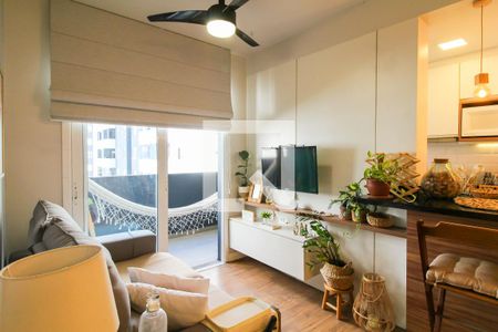 Sala de apartamento à venda com 2 quartos, 53m² em Centro, Canoas