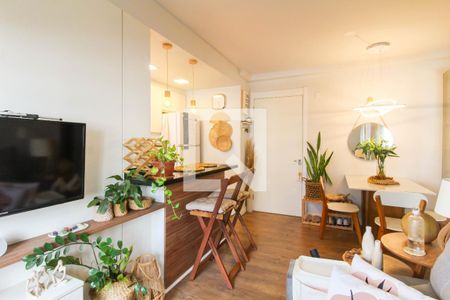 Sala de apartamento à venda com 2 quartos, 53m² em Centro, Canoas