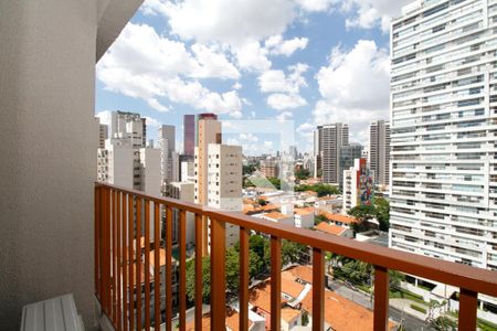 Varanda e Vista de kitnet/studio para alugar com 1 quarto, 24m² em Pinheiros, São Paulo