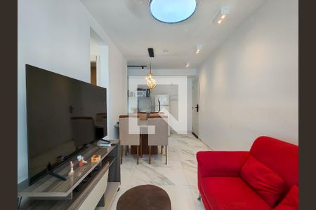 Sala de apartamento para alugar com 2 quartos, 52m² em Santo Cristo, Rio de Janeiro