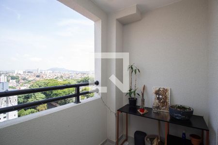 Varanda da Sala de apartamento à venda com 2 quartos, 34m² em Moinho Velho, São Paulo