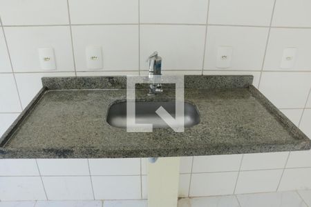 Cozinha - Torneira de apartamento para alugar com 2 quartos, 49m² em Ponto Chic, Nova Iguaçu