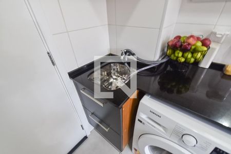 Sala/cozinha de apartamento à venda com 2 quartos, 34m² em Cambuci, São Paulo