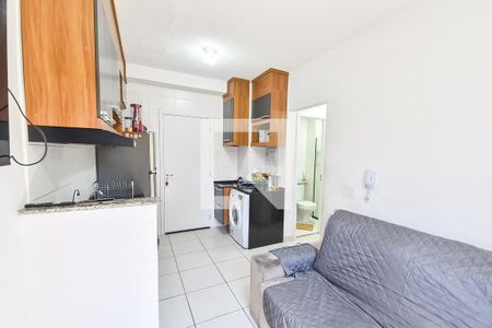 Sala/cozinha de apartamento à venda com 2 quartos, 34m² em Cambuci, São Paulo