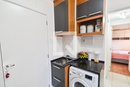 Sala/cozinha de apartamento à venda com 2 quartos, 34m² em Cambuci, São Paulo