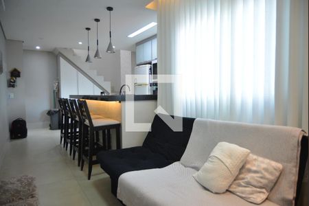 Sala de apartamento para alugar com 2 quartos, 130m² em Parque Oratório, Santo André