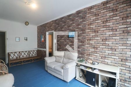 Sala de apartamento para alugar com 2 quartos, 90m² em Barra Funda, Guarujá