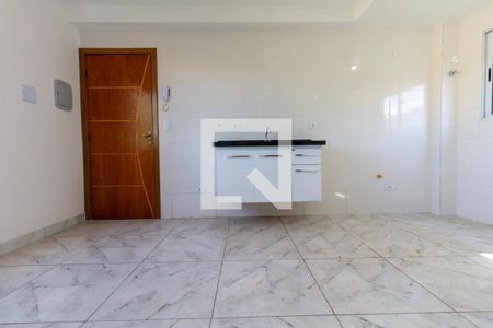 Sala, Cozinha e Área de Serviço de apartamento para alugar com 2 quartos, 36m² em Jardim Nordeste, São Paulo