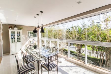 Varanda da Sala de apartamento à venda com 3 quartos, 181m² em Alphaville Conde I, Barueri